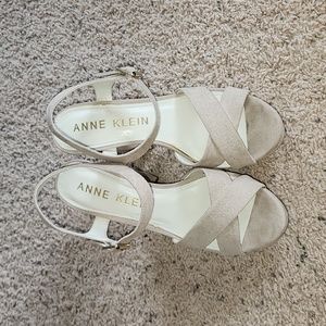 Anne Klein platform sandals